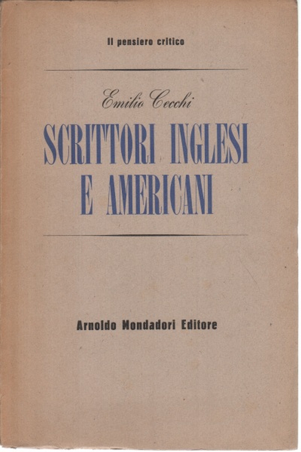 Scrittori inglesi e americani