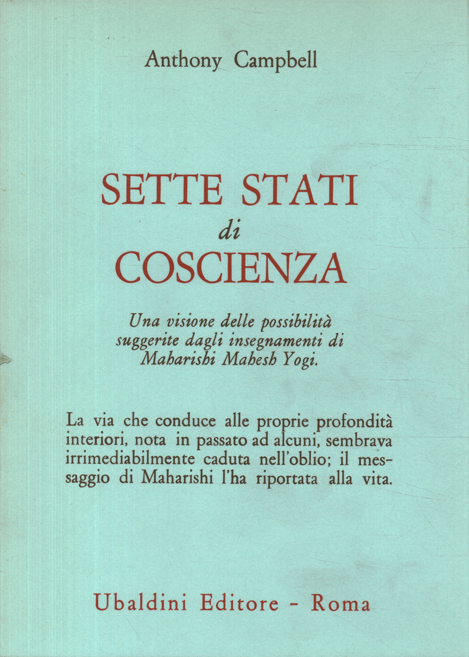 Sette stati di coscienza