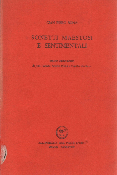 Sonetti maestosi e sentimentali