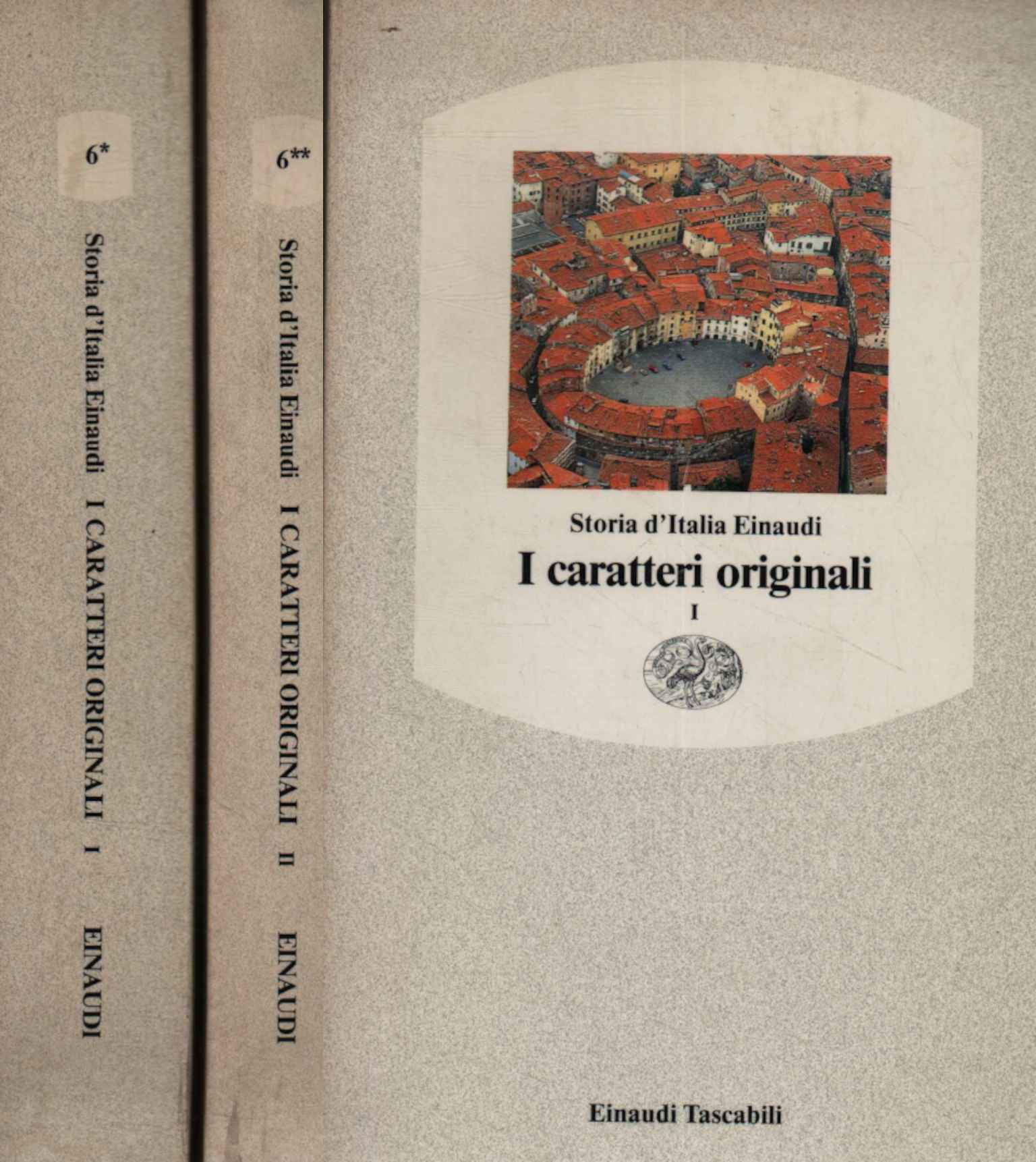 Storia d'Italia I caratteri originali (2 volumi)