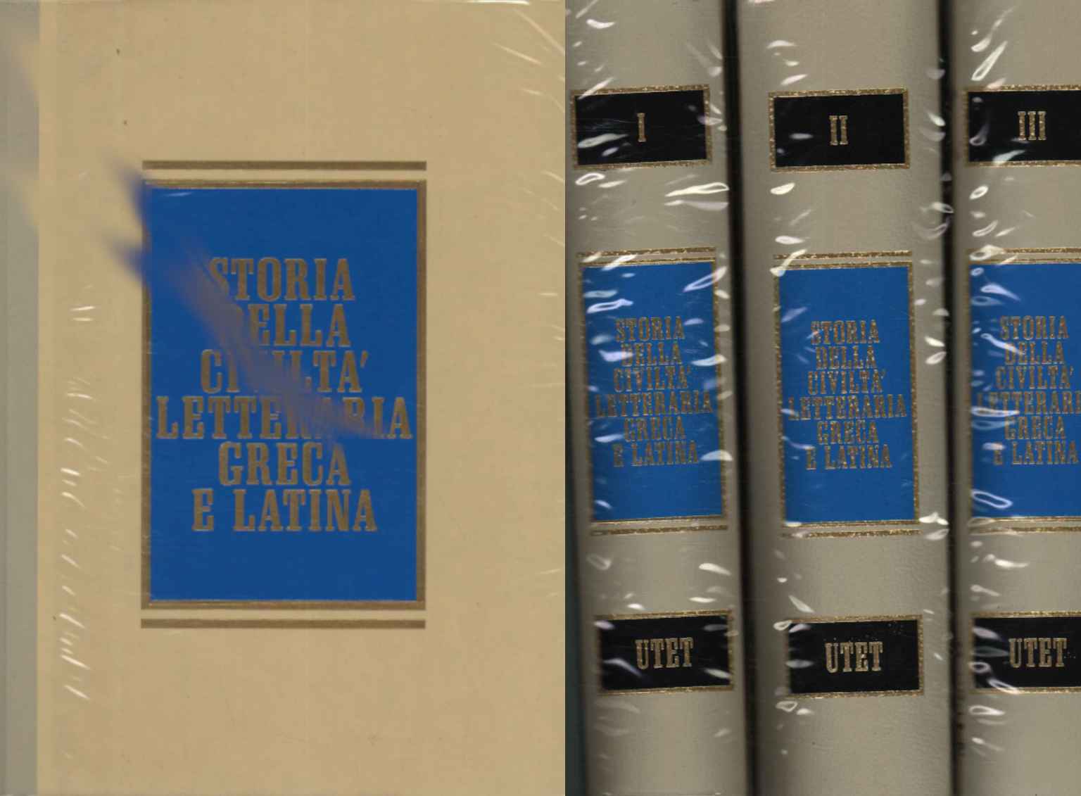 Storia della civiltà letteraria greca e latina (3 Volumi)