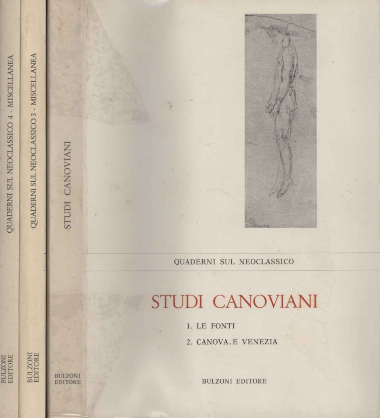 Studi canoviani. Miscellanea (3 Volumi)