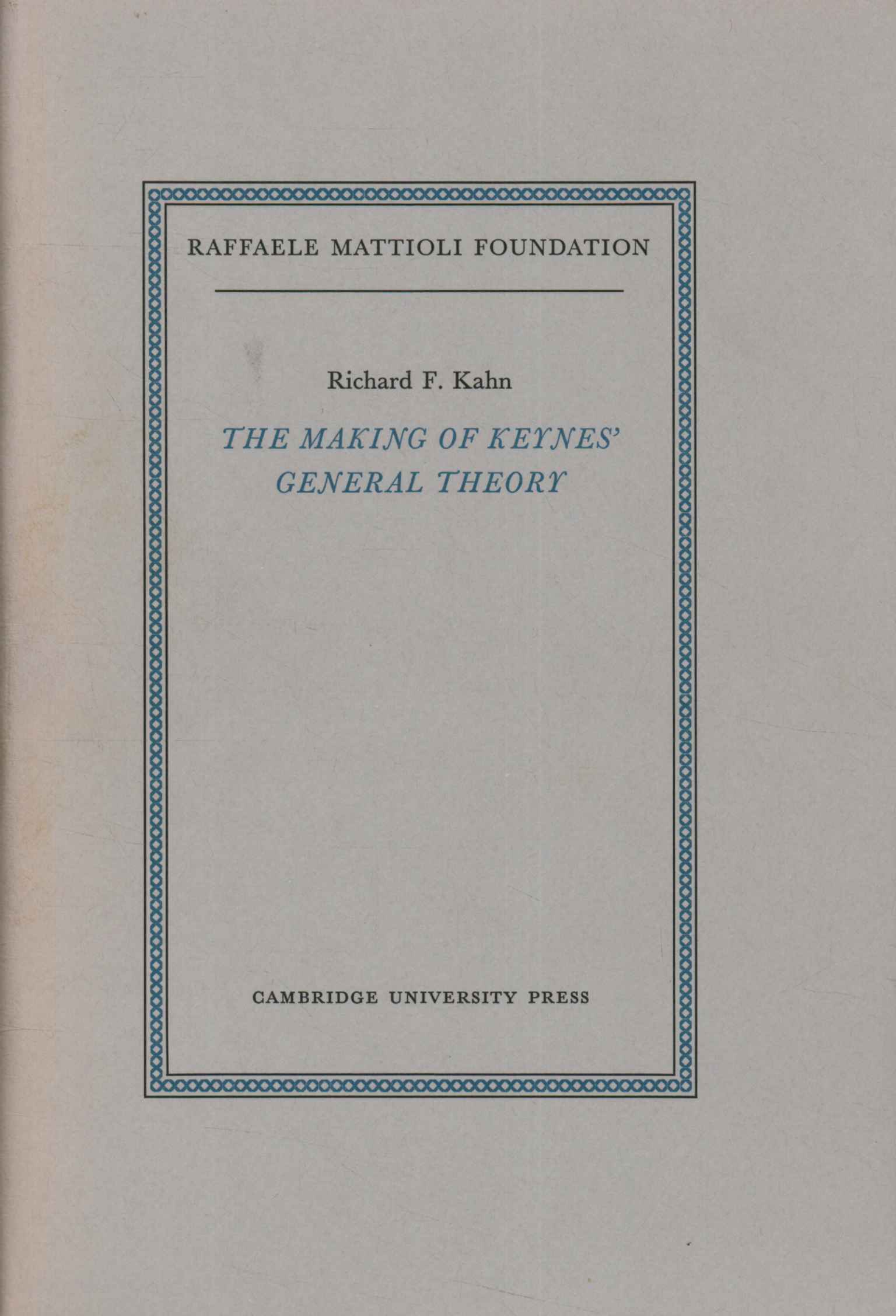 The making of Keynes' General Theory