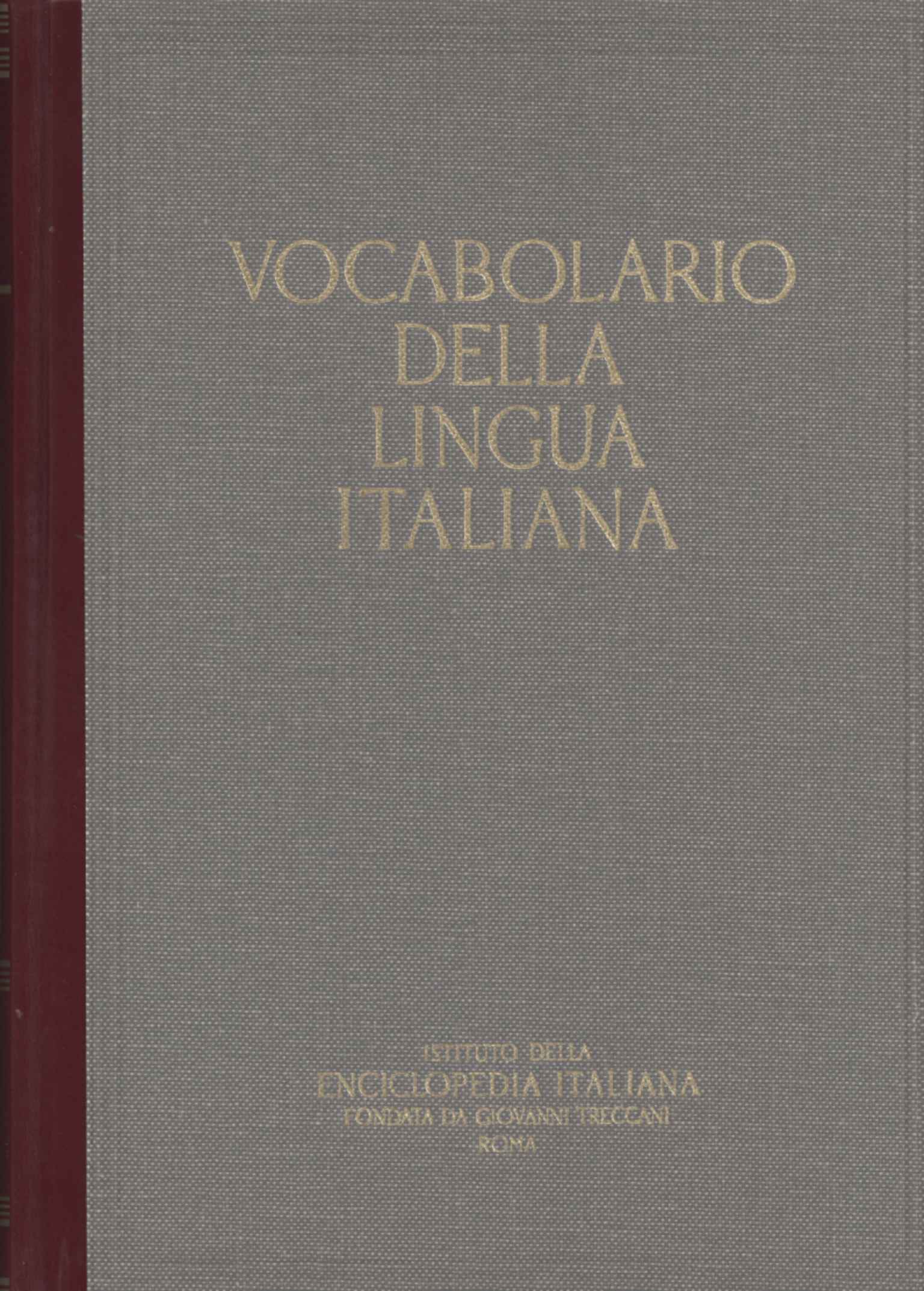 Vocabolario della lingua italiana (II, D-L)