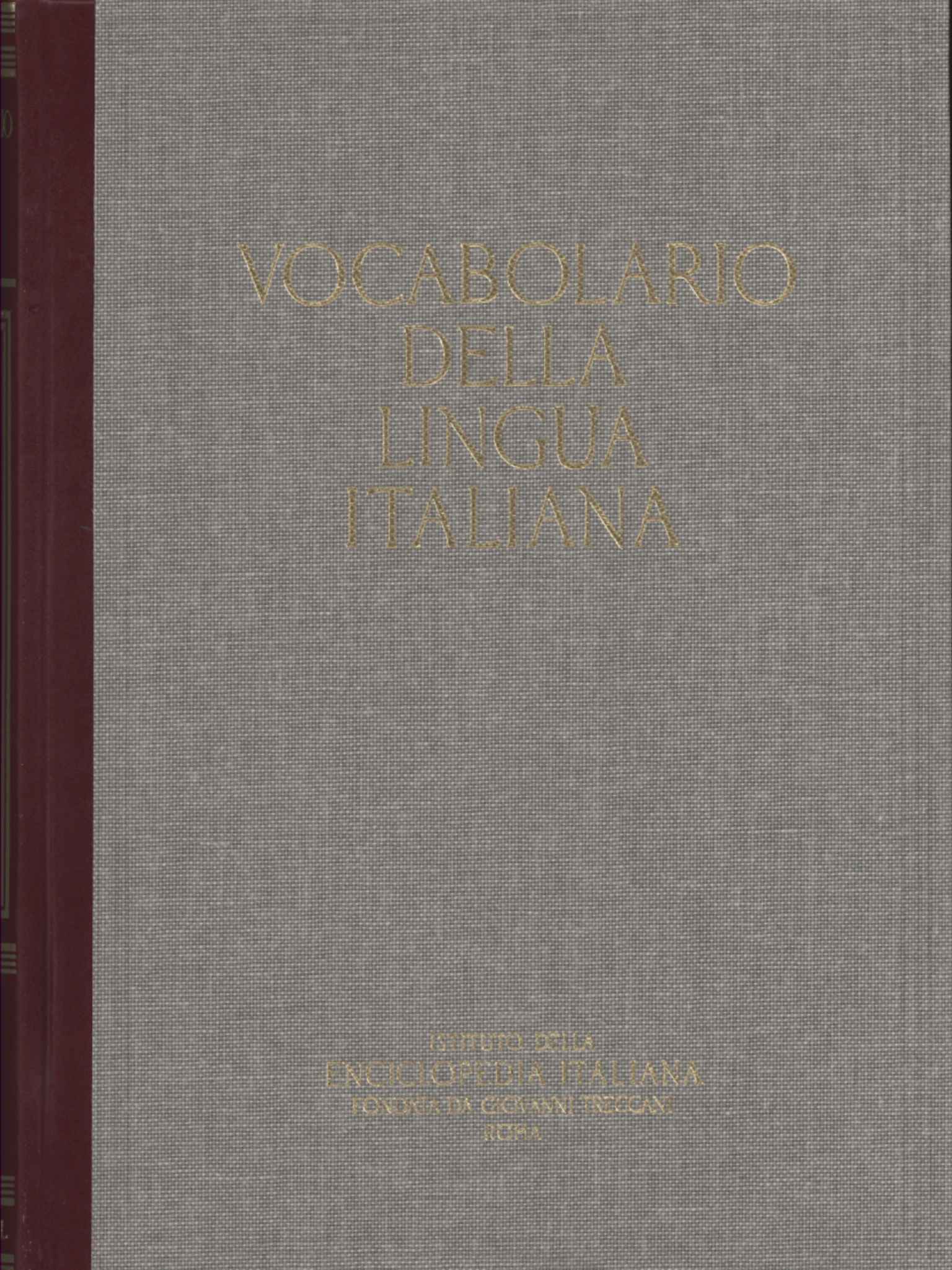 Vocabolario della lingua italiana (III*, M-PD)