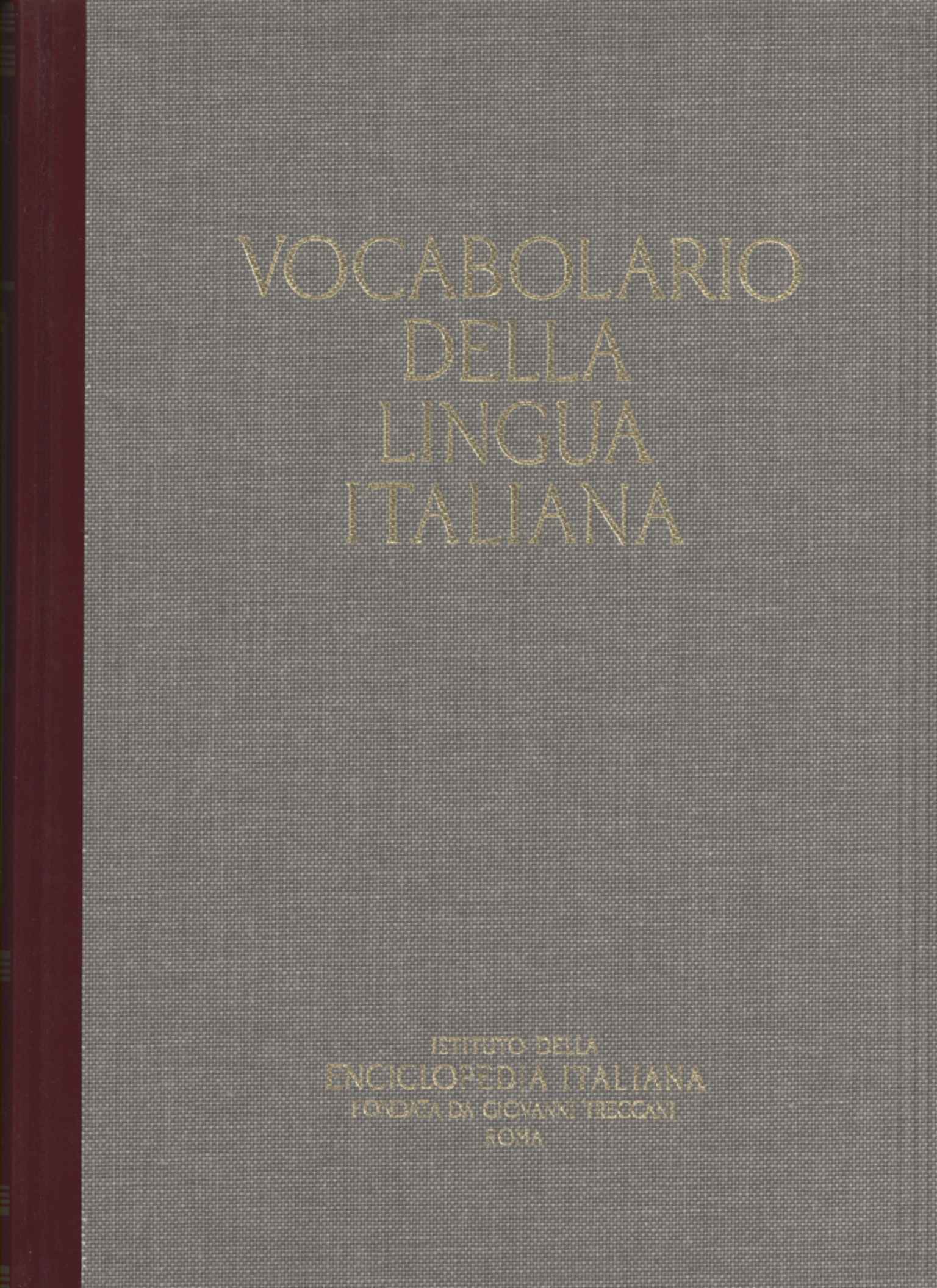 Vocabolario della lingua italiana (IV, S-Z)