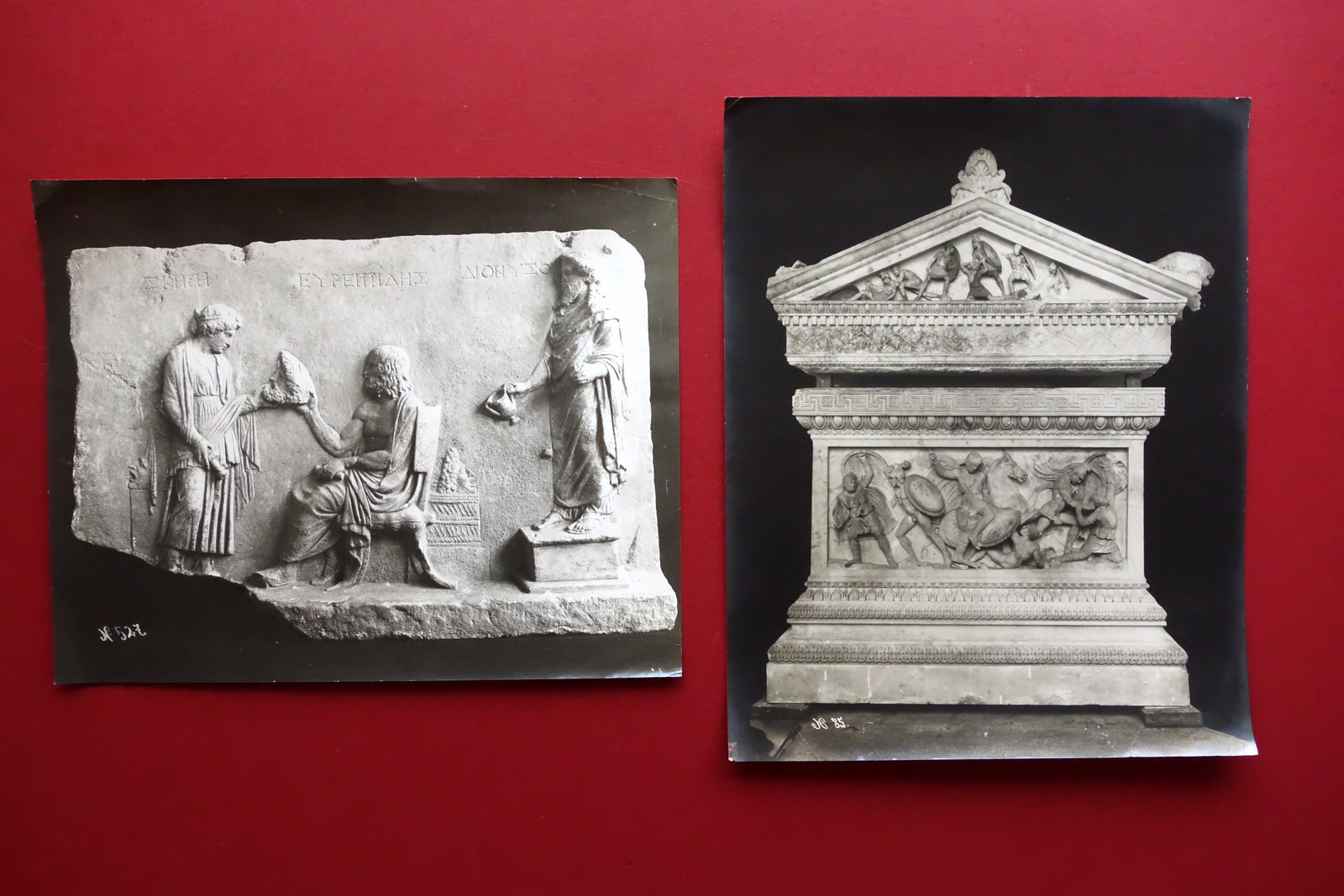 2 Fotografie Sebah Joiallier Costantinopoli Tomba di Alessandro