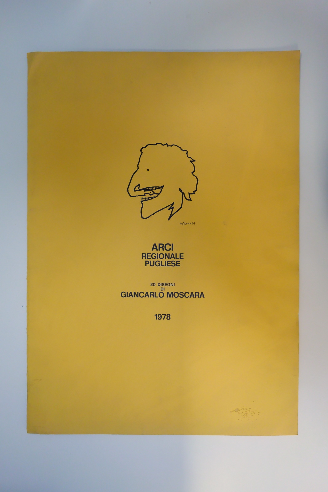 20 Disegni di Giancarlo Moscara 1978 Arci Puglia Lecce Completa …