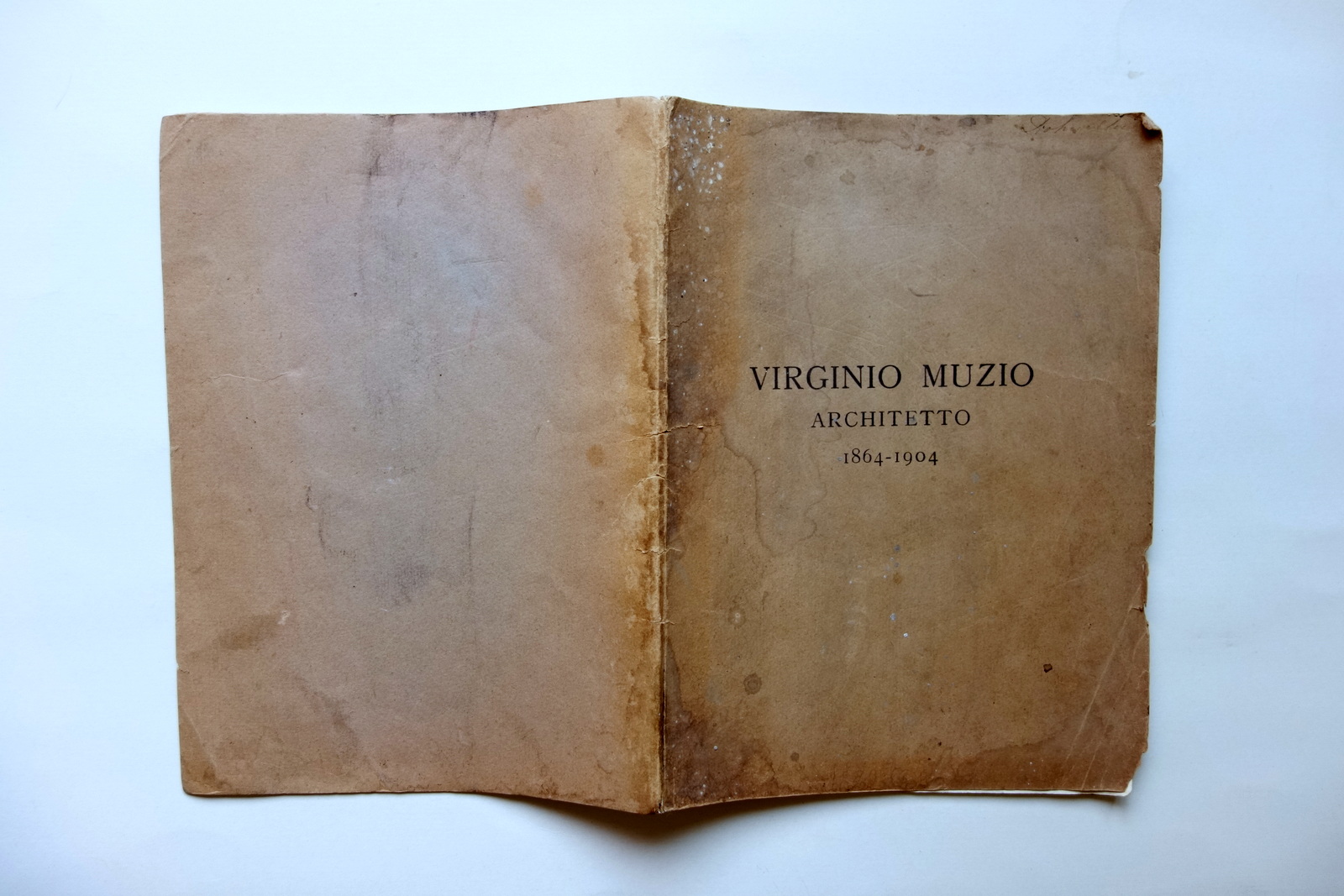 A Ricordanza di Virginio Muzio Architetto Bergamo Colognola 1906