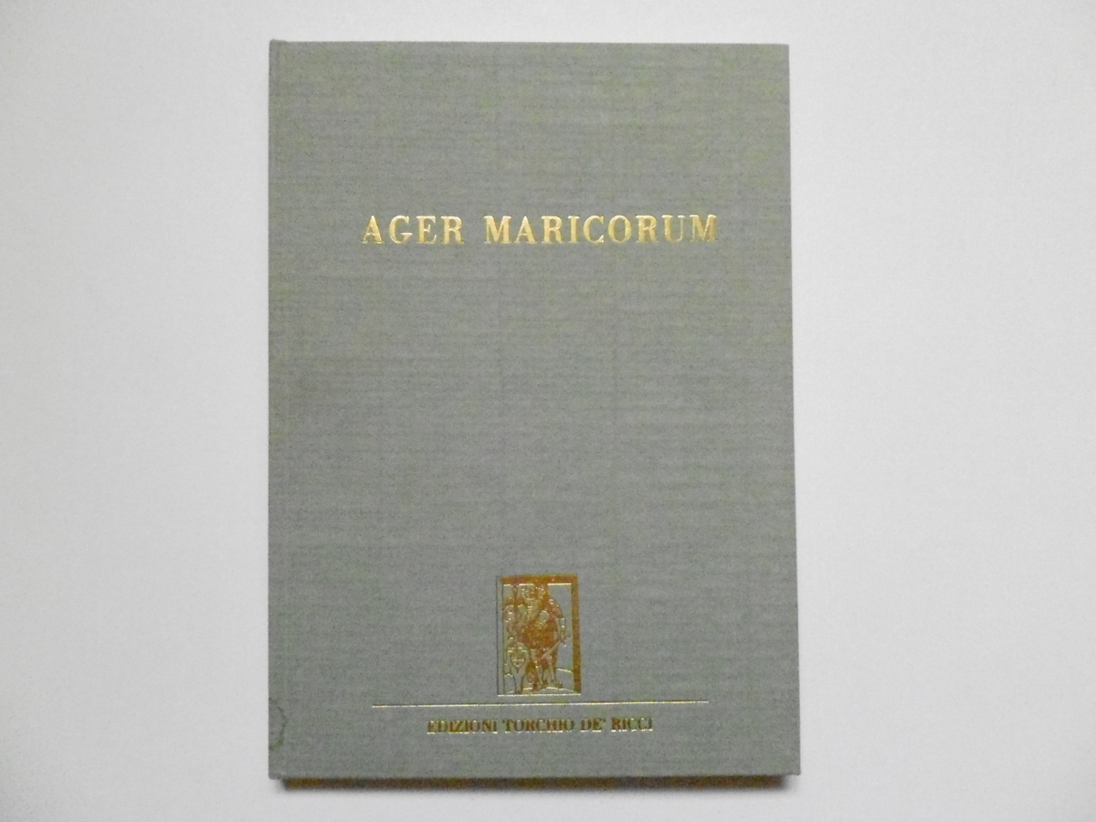 AA VV Ager Maricorum Edizioni Torchio De' Ricci 1986 elegante