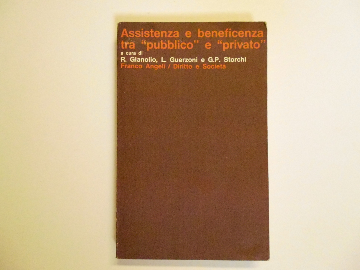 AA VV Assistenza E Beneficienza Tra Pubblico E Privato Franco …