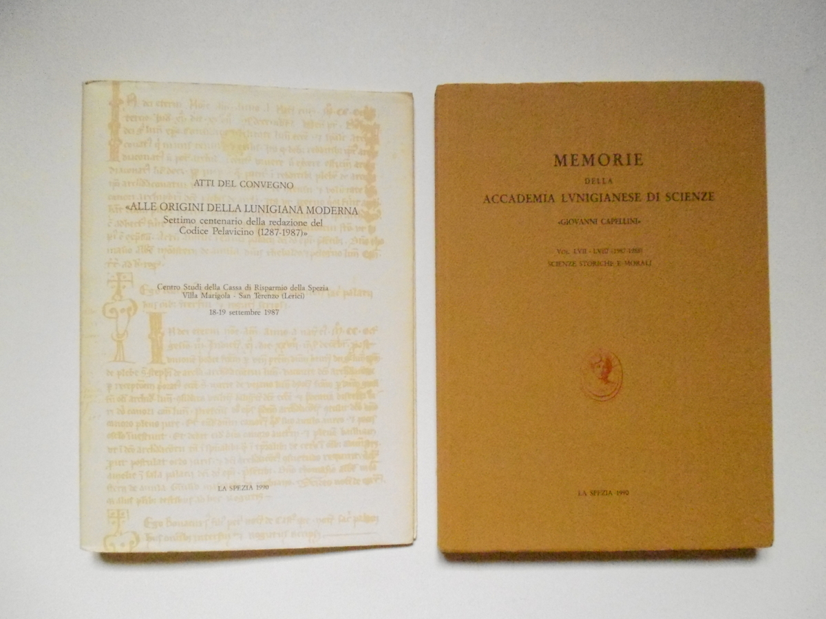 AA VV Atti del Convegno Alle Origini della Lunigiana Moderna …