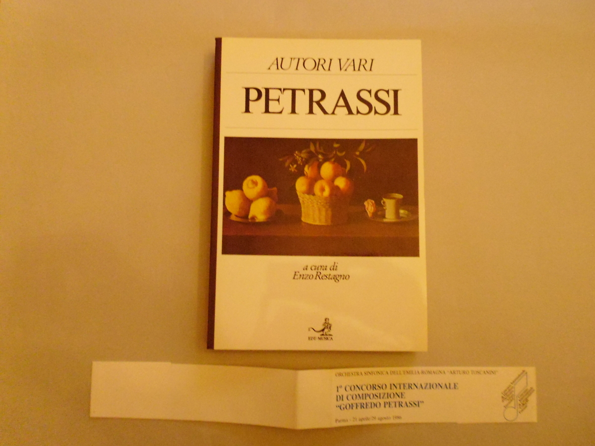 AA VV Petrassi E D T 1986