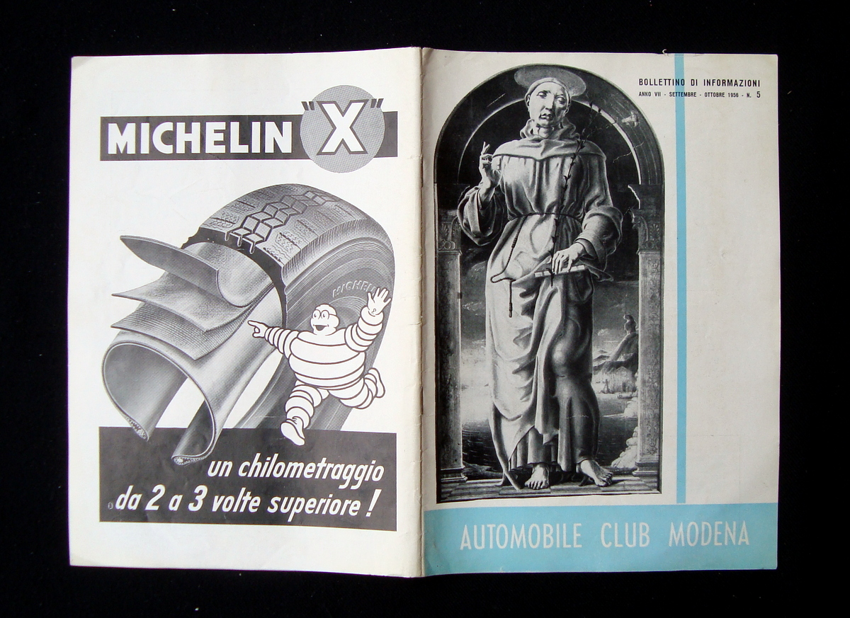 ACI Modena bollettino info n 5 1956 Ferrari 2000 Franco …