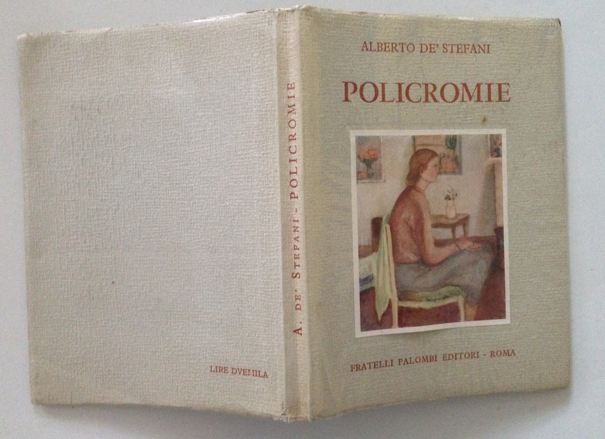 Alberto De' Stefani Policromie Fratelli Palombi Editori Roma 1954