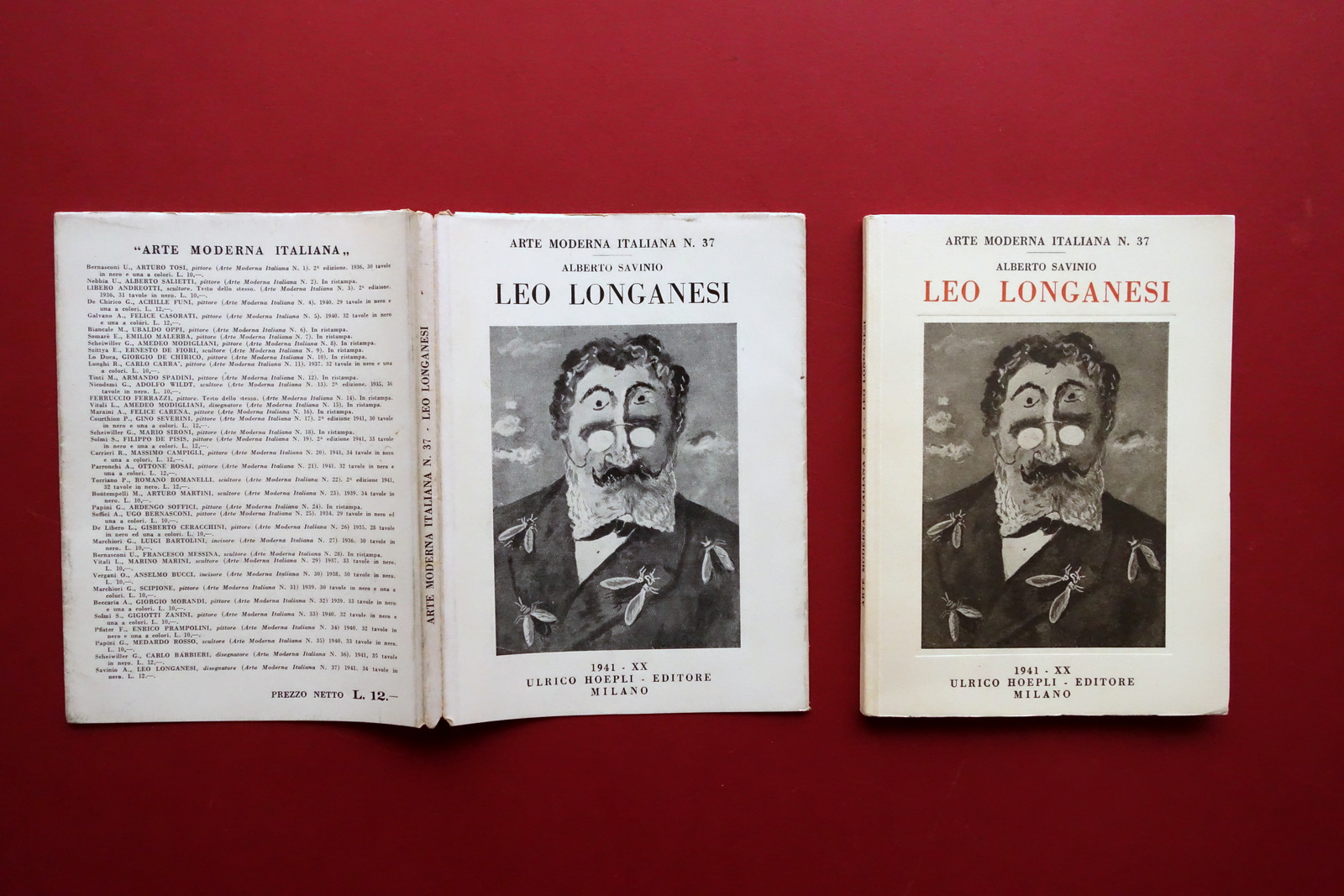 Alberto Savinio Leo Longanesi Hoepli Milano 1941 34 Tavole Arte …