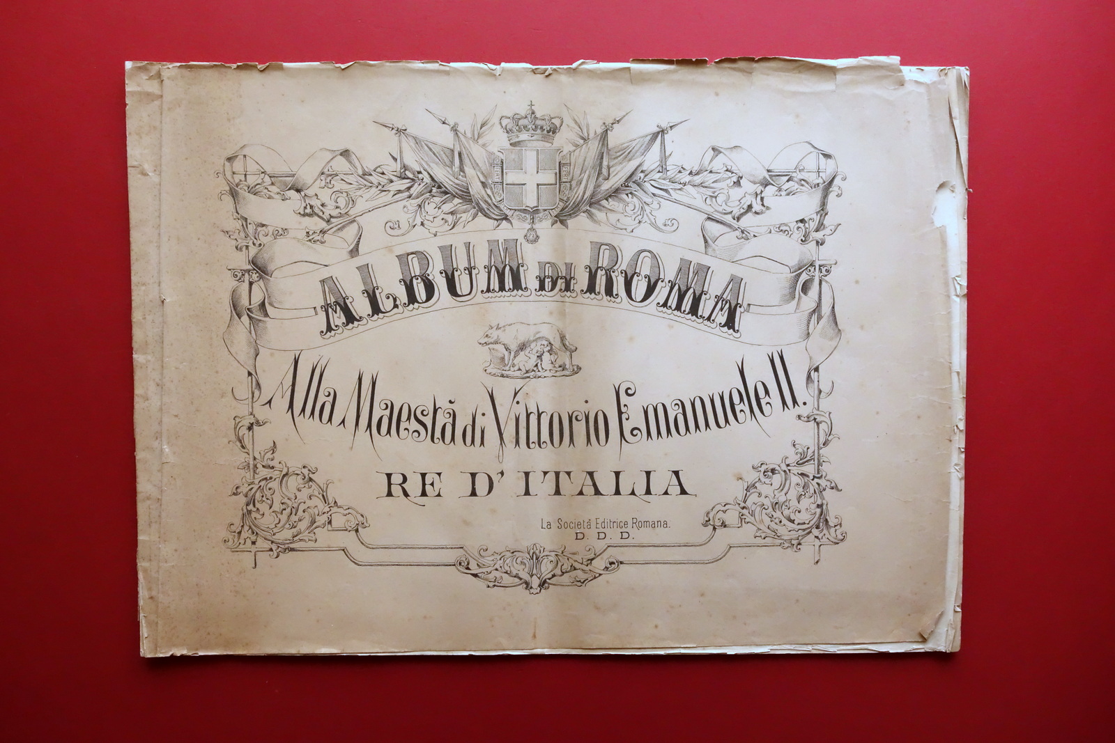 Album di Roma alla Maestà di Vittorio Emanuele II 12 …