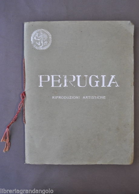 Album Fotografico Riproduzioni Artistiche Perugia Umbria Citt‡ Fontana 1940