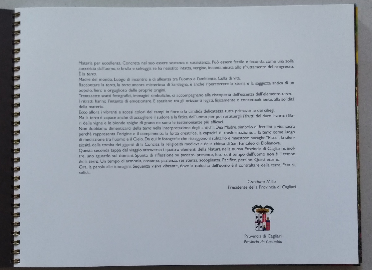 Album Fotografico Terra Sardegna Piga Provincia di Cagliari 2007