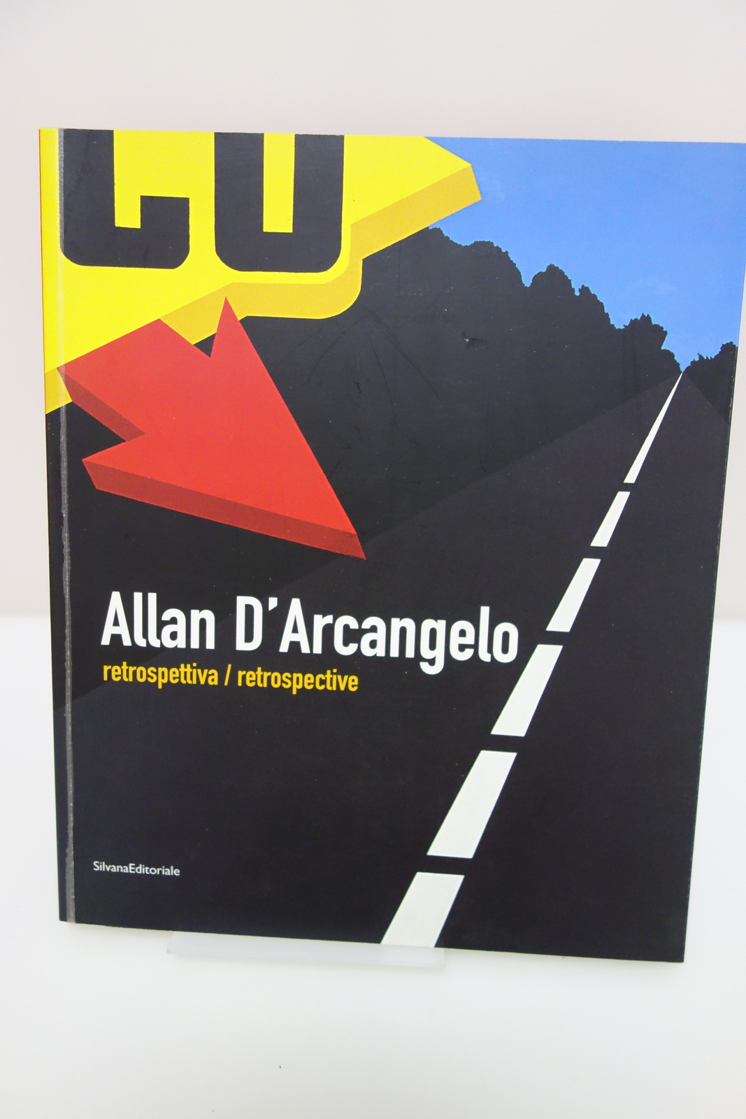 ALLAN D'ARCANGELO RETROSPETTIVA GUADAGNINI FERRARI MODENA 2005 AUTOGRAFATO