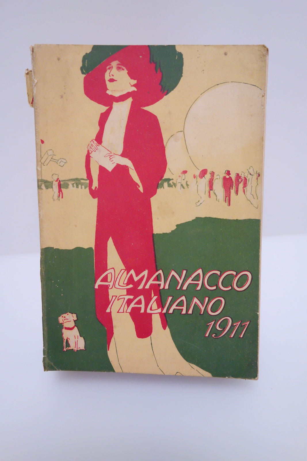 ALMANACCO ITALIANO 1911 PICCOLA ENCICLOPEDIA POPOLARE BEMPORAD OTTIME CONDIZIONI