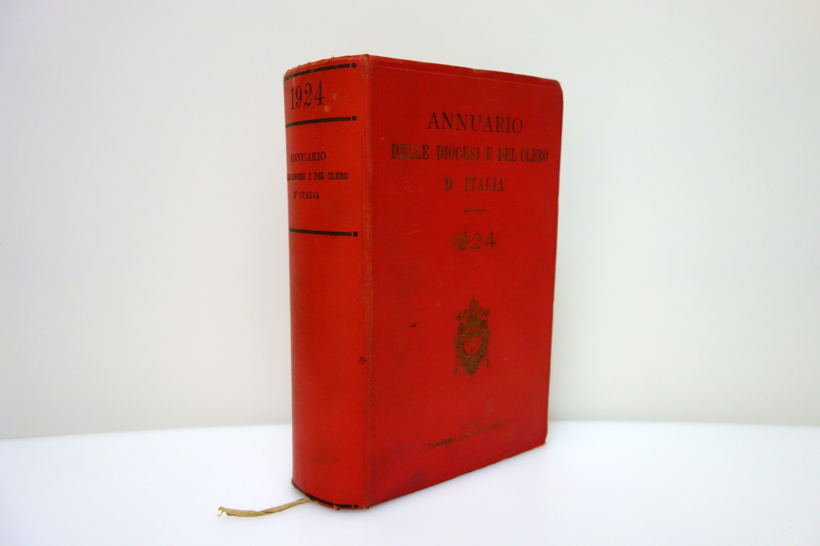 Annuario delle Diocesi e del Clero d'Italia 1924 Tip. Poliglotta …