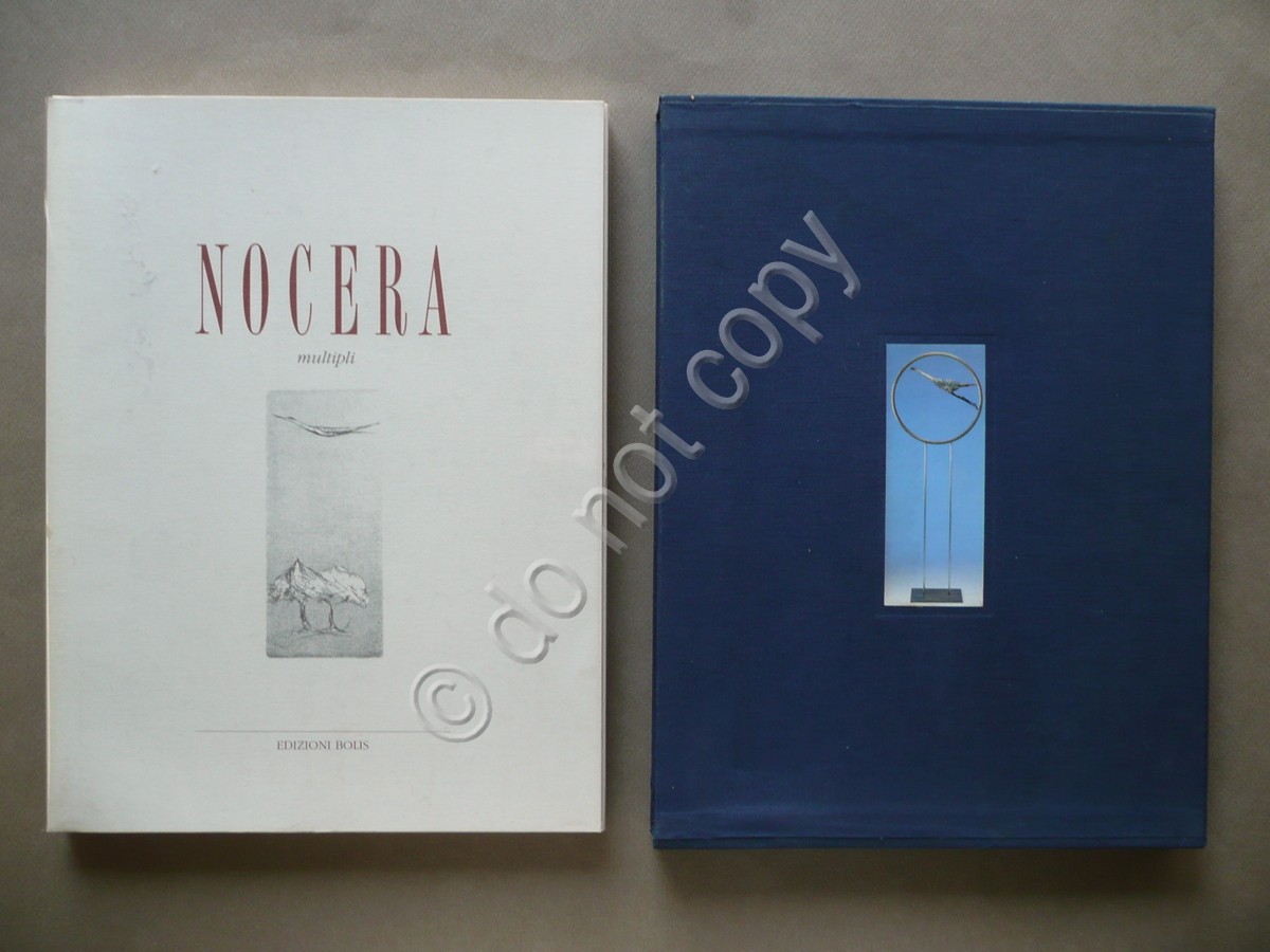 Antonio Nocera Multipli Edizioni Bolis Milano 1992 Volume Portfolio Tavole …