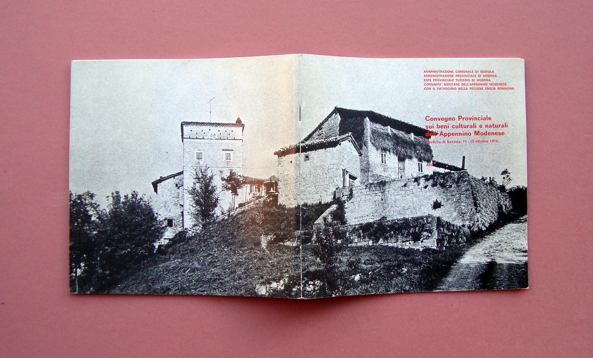 Appennino Modenese Convegno Provinciale beni culturali e naturali Sestola 1976