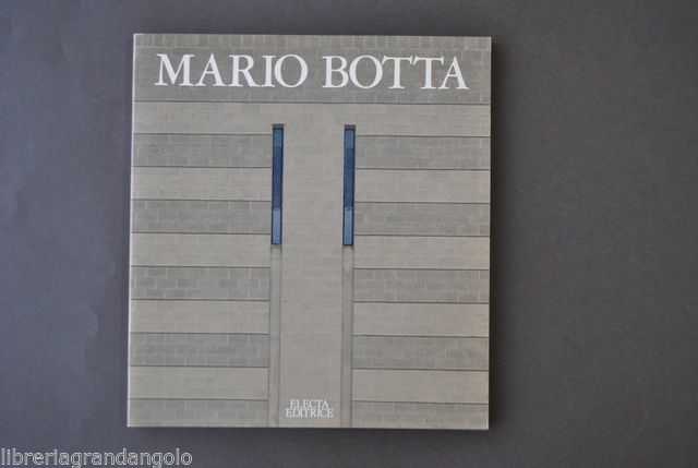 Architettura Progetti Mario Botta Electa Frampton Battisti Milano 1979