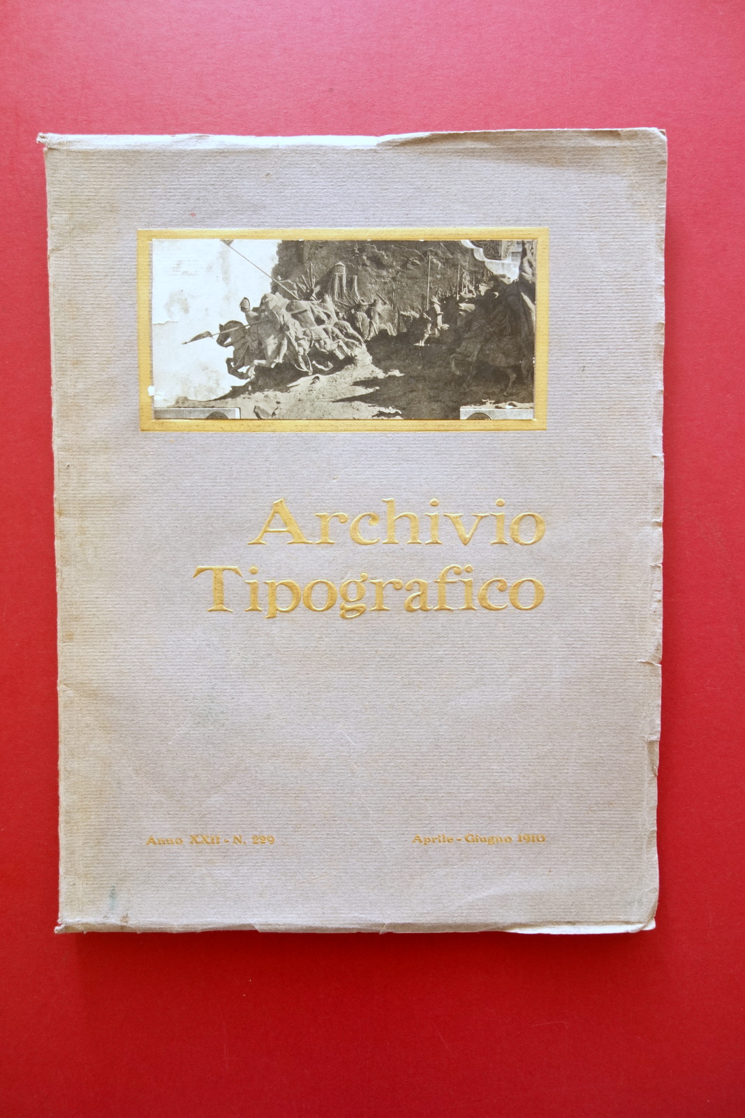 Archivio Tipografico Rivista Arti Grafiche N. 229 Augusta Torino 1910 …