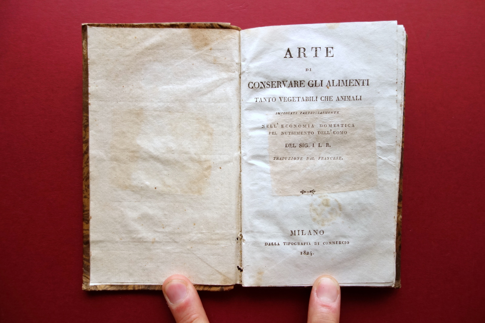 Arte di Conservare gli Alimenti Tanto Vegetali che Animali Tip. …