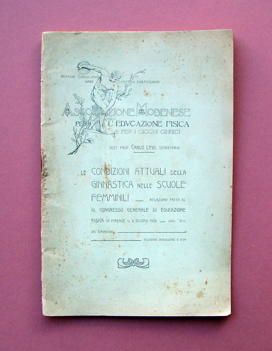 Associazione Modenese Educazione Fisica 1904 Ginnastica Scuole Femminili