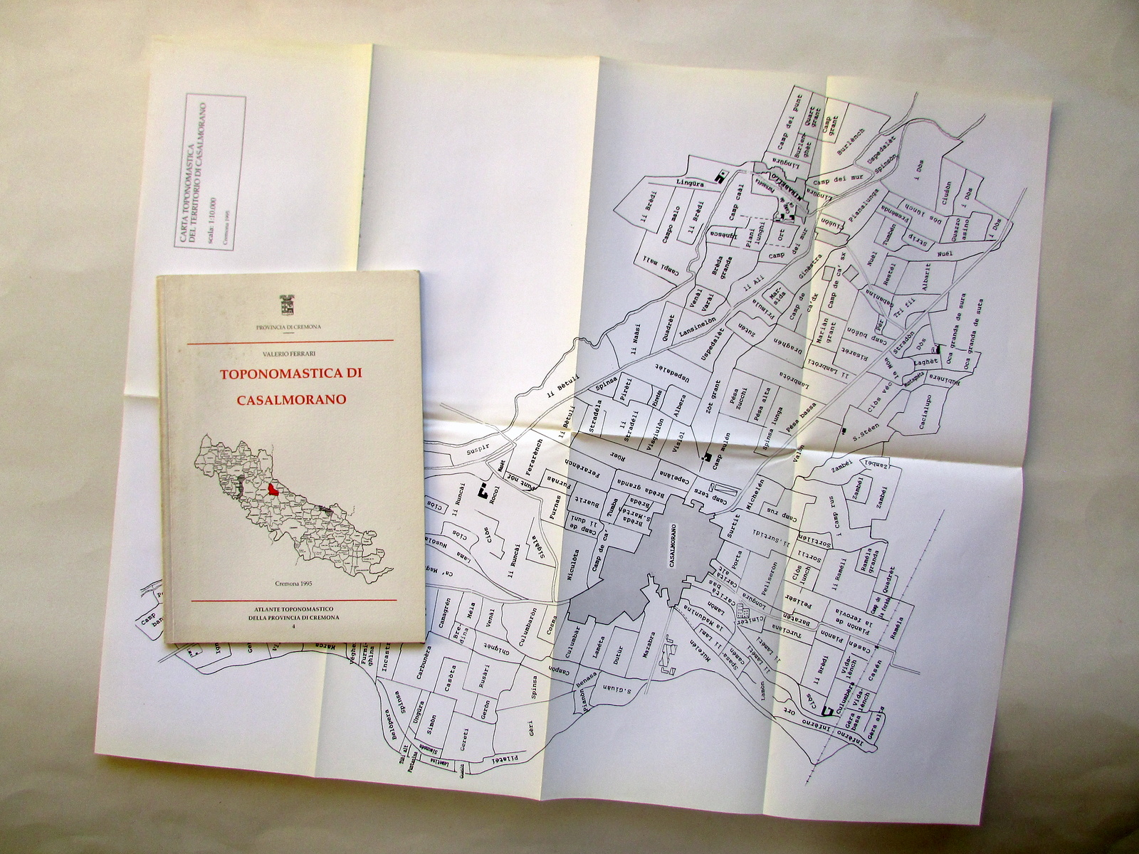 Atlante Toponomastico della Provincia di Cremona 4 Casal Morano 1995