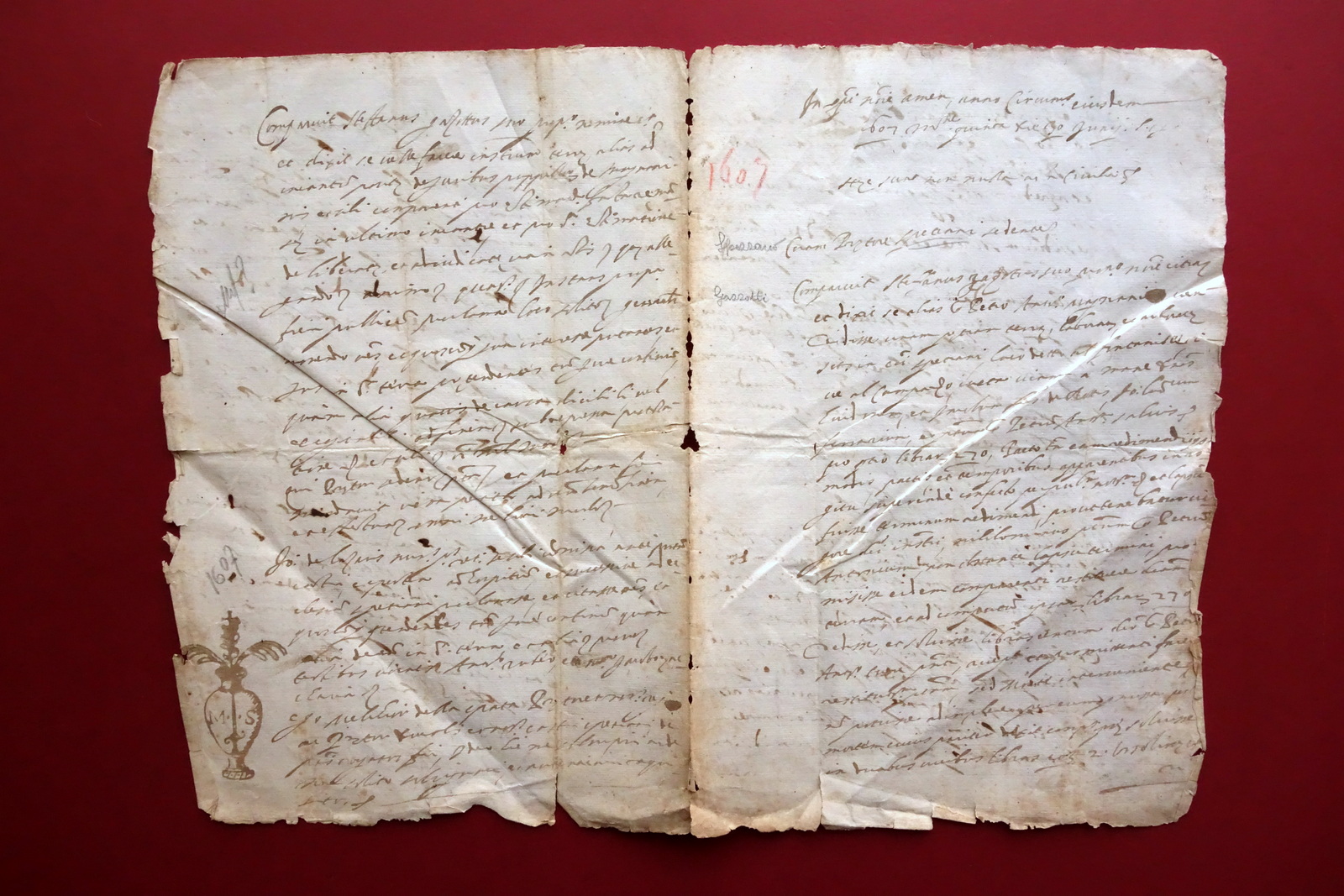 Atto Privato Rogito Spezzano Modena Gazzotti Terreno Tabellonato 1607
