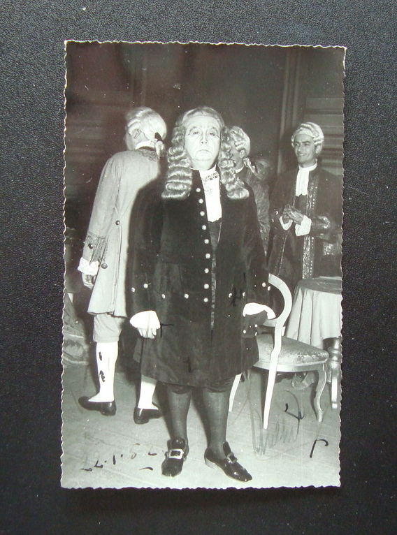 Autografo Dario Caselli Basso 1952 Foto Botti e Pincelli Lirica