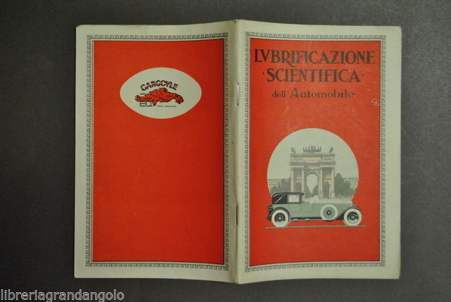 Automobili Auto Lubrificazione Scientifica Motore Istruzioni Fiat 501 1925