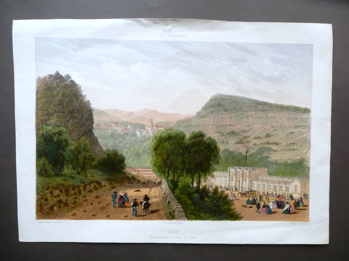 Auvergne Puy de Dome Royat Etabilissement Thermal de S. Marc …