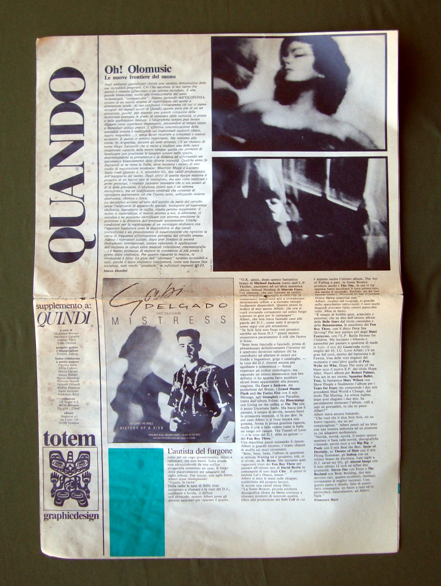 Avanguardia Quando Supplemento Quindi Modena Musica Sound Pazienza Zanardi