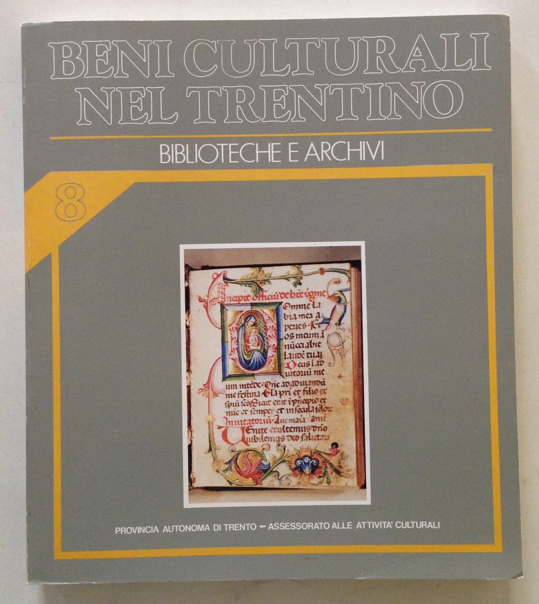 Beni Culturali nel Trentino Biblioteche e Archivi Castello Buonconsiglio 1983