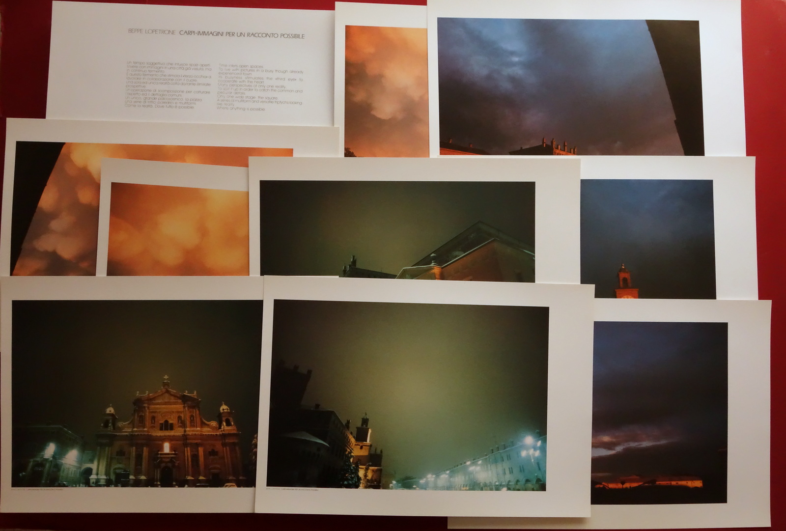 Beppe Lopetrone Carpi Immagini per un Racconto Possibile La Litografica …