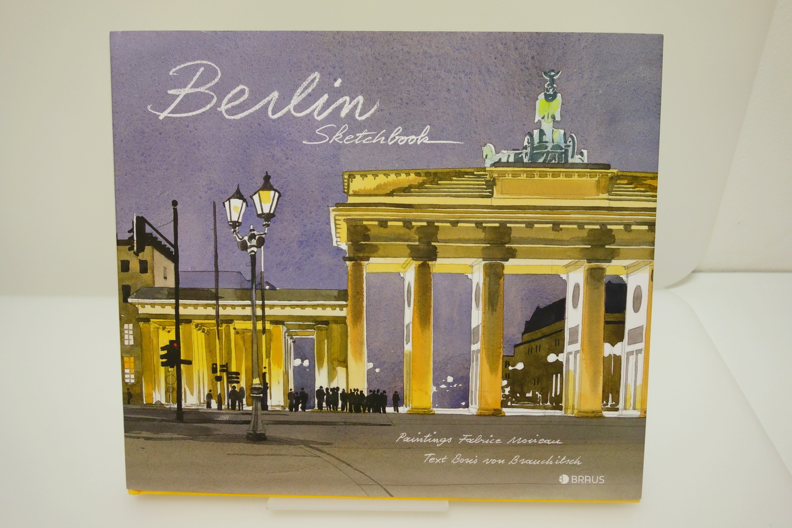 BERLINO BERLIN SKETCHBOOK PAINTINGS MOIREAU VON BRAUCHITSCH BRAUS ACQUERELLI