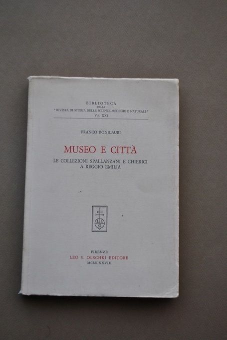 Bonilauri Reggio Emilia Chierici Spallanzani Museologia Medicina Scienze 1978