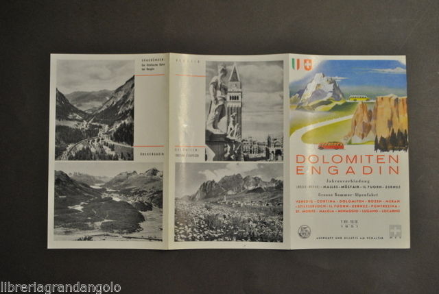 Brossura Tirolo Dolomiti Engadina Engadin Cortina Bolzano St. Moritz Lugano …