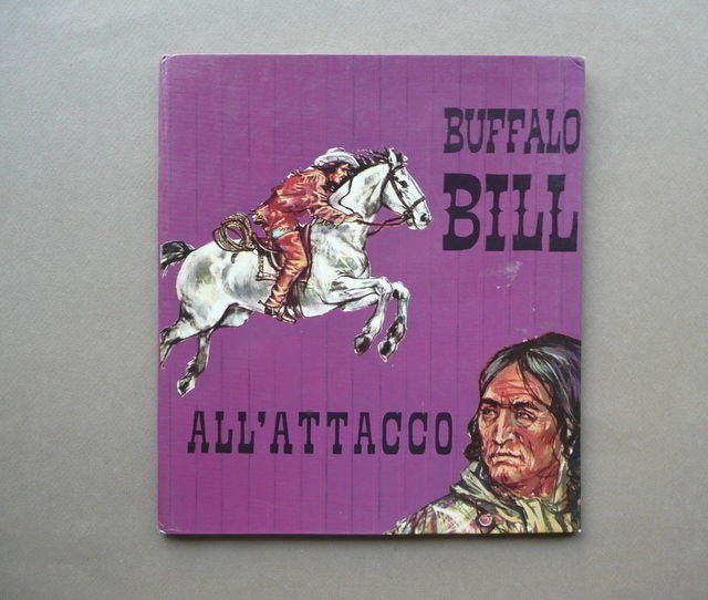 Buffalo Bill Attacco Capitol Bologna 1968 West Indiani Illustrazioni Avventura