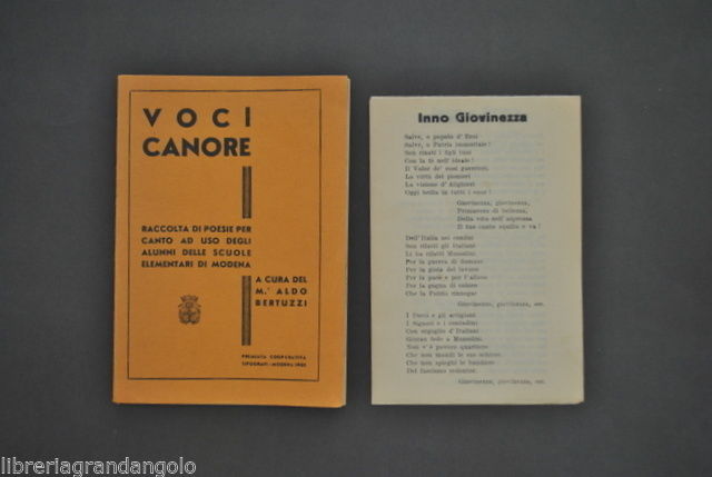 Canto Musica Bertuzzi Voci Canore Raccolta Poesie Alunni Scuole di …