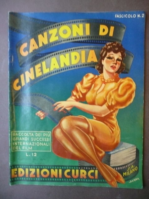 Canzoni Cinema Broadway Gershwin Temple Rogers Astaire Milano 1938 Hollywood