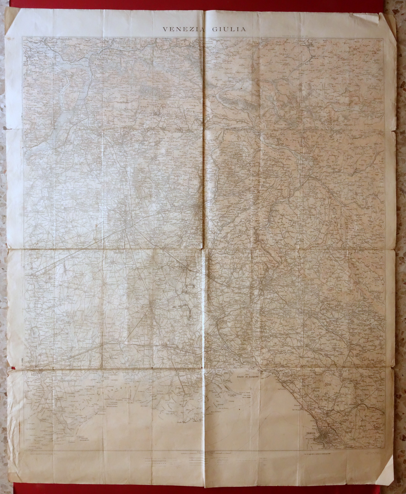 Carta Topografica della Venezia Giulia con Aggiunte e Varianti al …