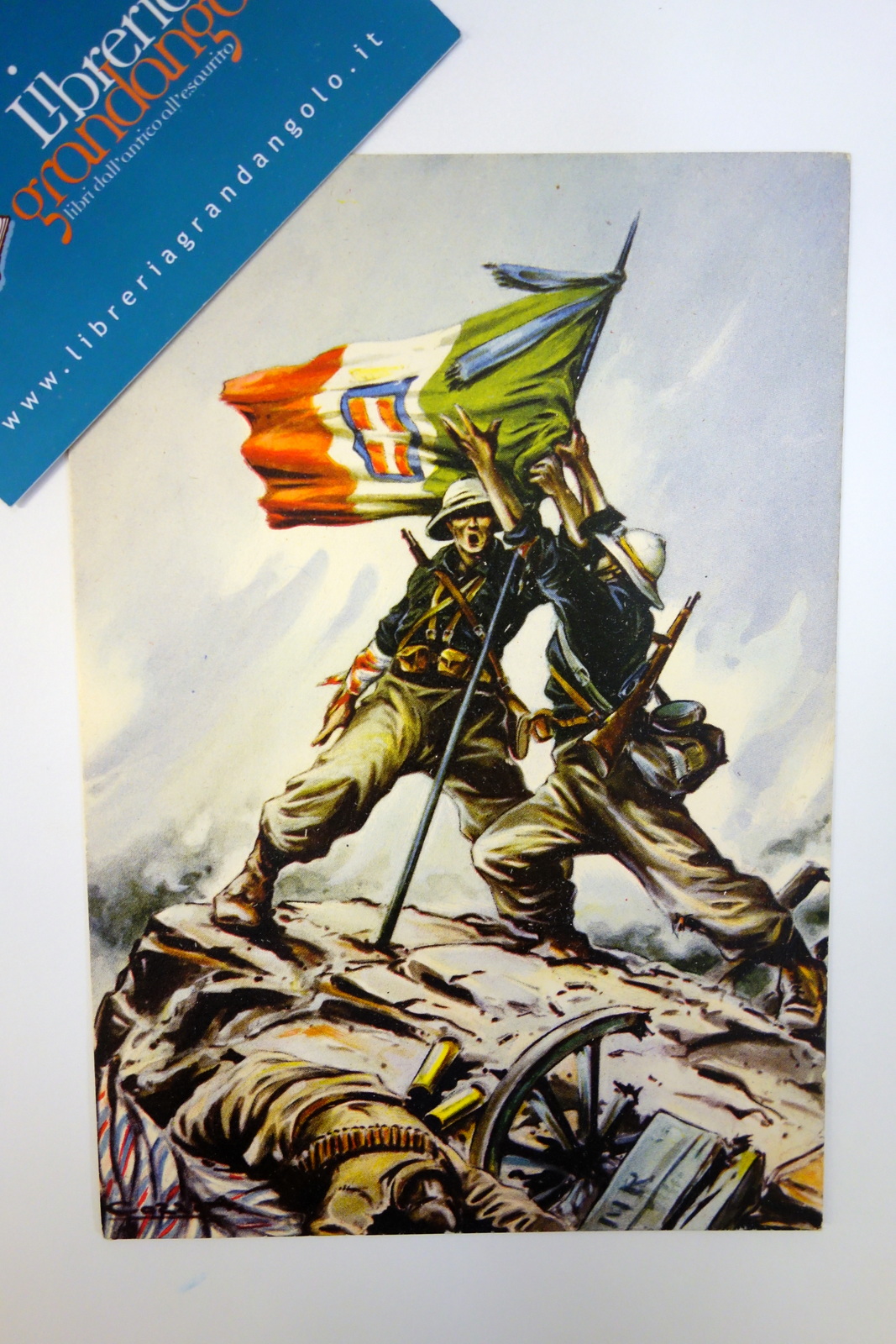 Cartolina A.O. I Divisione CC. NN. "23 marzo" "Implacabile" non …