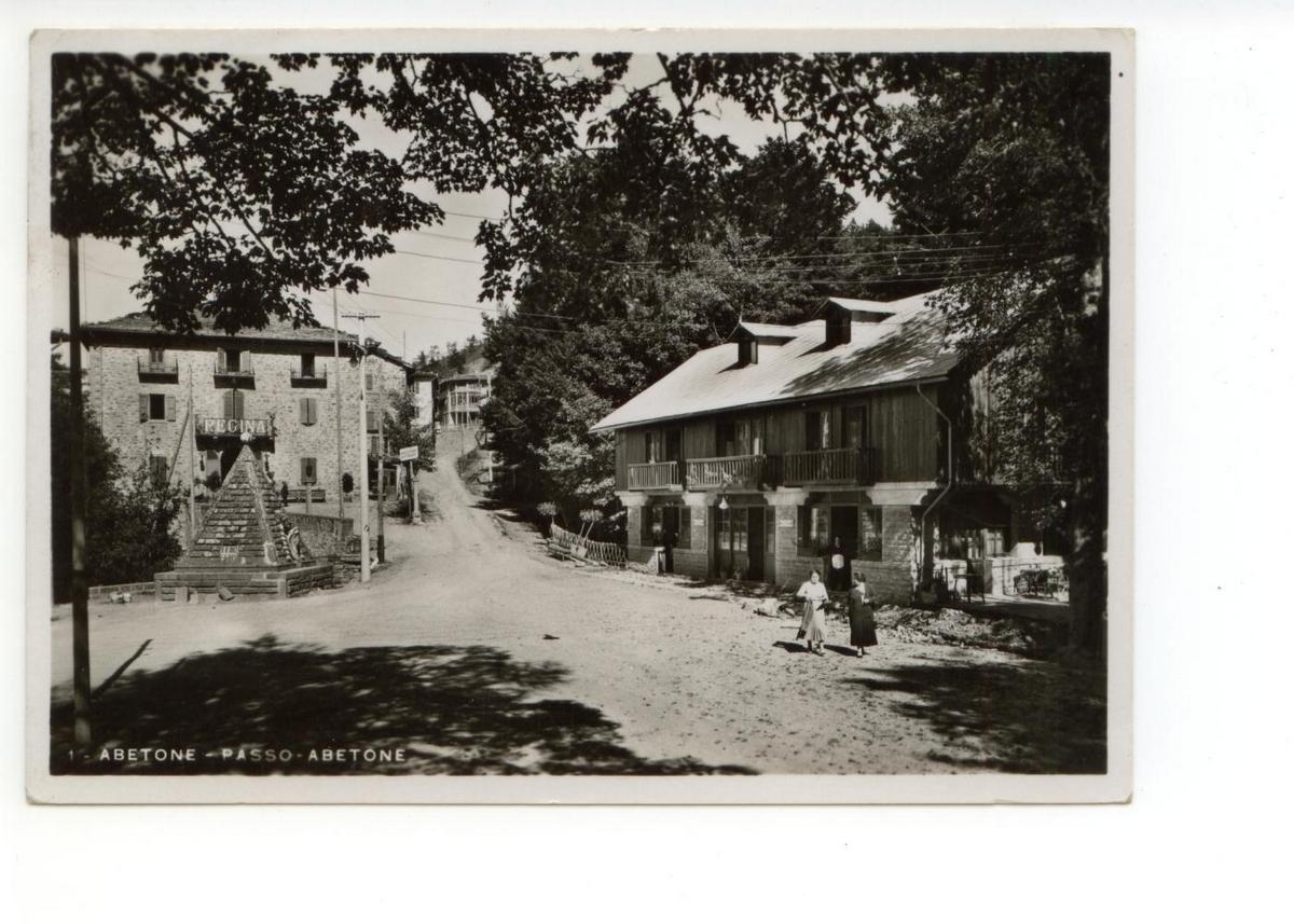 Cartolina Abetone Passo Abetone 1935 viaggiata Pistoia