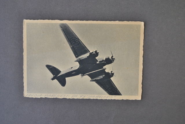 Cartolina Aerei Aviazione Militare Aereo Savoia Marchetti Sparviero Siluro 1941